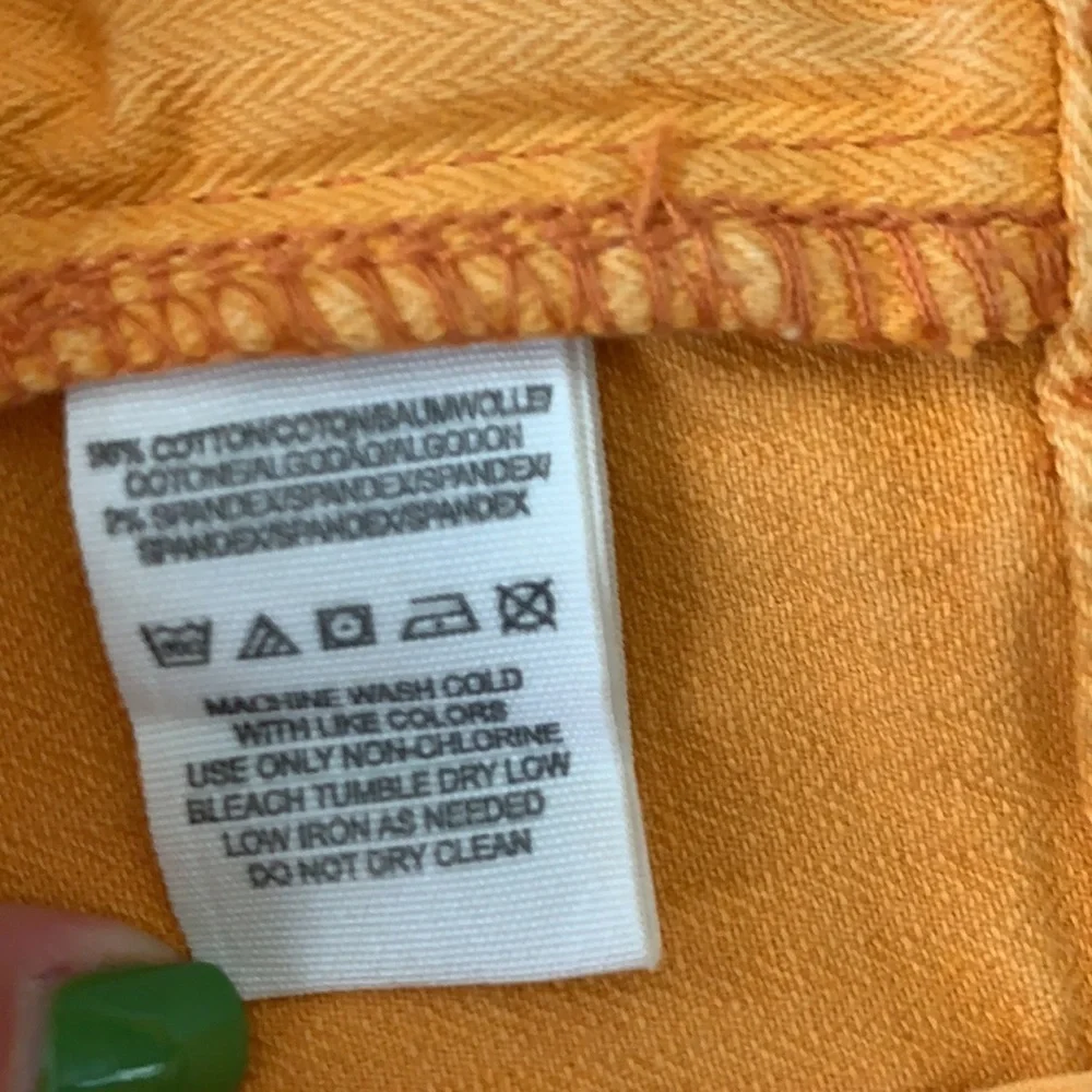 Free People Golden Yellow Jeans - Picture 6 of 6
